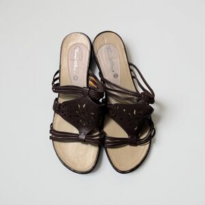 Thom McAn Women's Brown Sandals